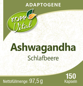 Kopp Vital   Adaptogen Ashwagandha (Schlafbeere) Kapseln_small01