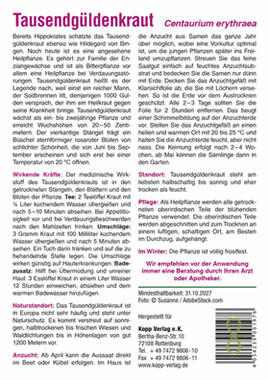 Tausendgldenkraut - Mein Heilpflanzengarten_small01