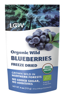 LOOV Bio-Wildheidelbeeren, 113 g_small