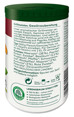 Lebensbaum Bio Grillmeister Gewrzzubereitung_small01