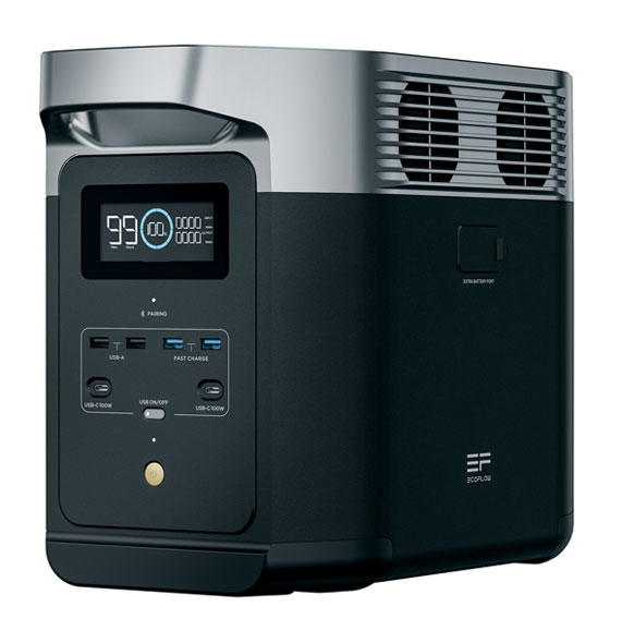 EcoFlow DELTA 2 Powerstation 1024 Wh ohne Solarpanel - Funktional
