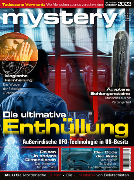 mystery - Ausgabe Nr. 5 September/Oktober 2023