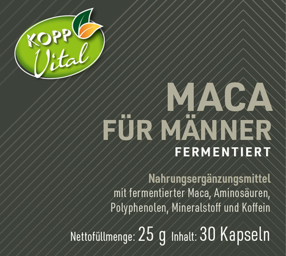 Kopp Vital   Maca fr Mnner fermentiert Kapseln01