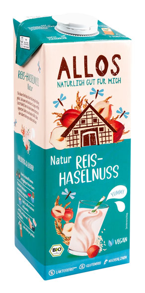 Allos Reis-Haselnuss-Drink 