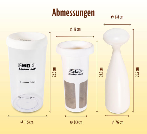  ESGE-Zauberstab   Magic Fusion - Pflanzendrink- und Emulsionsbereiter 03